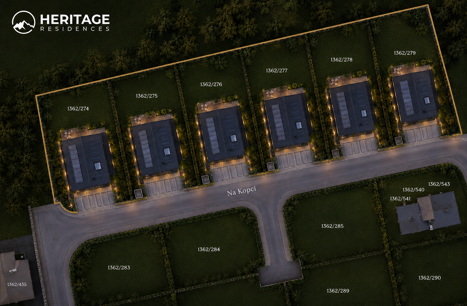 Heritage Residences site plan